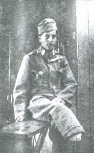 Viktoria Savs im August 1917 mit amputiertem Bein. Foto: Kremayr & Scheriau